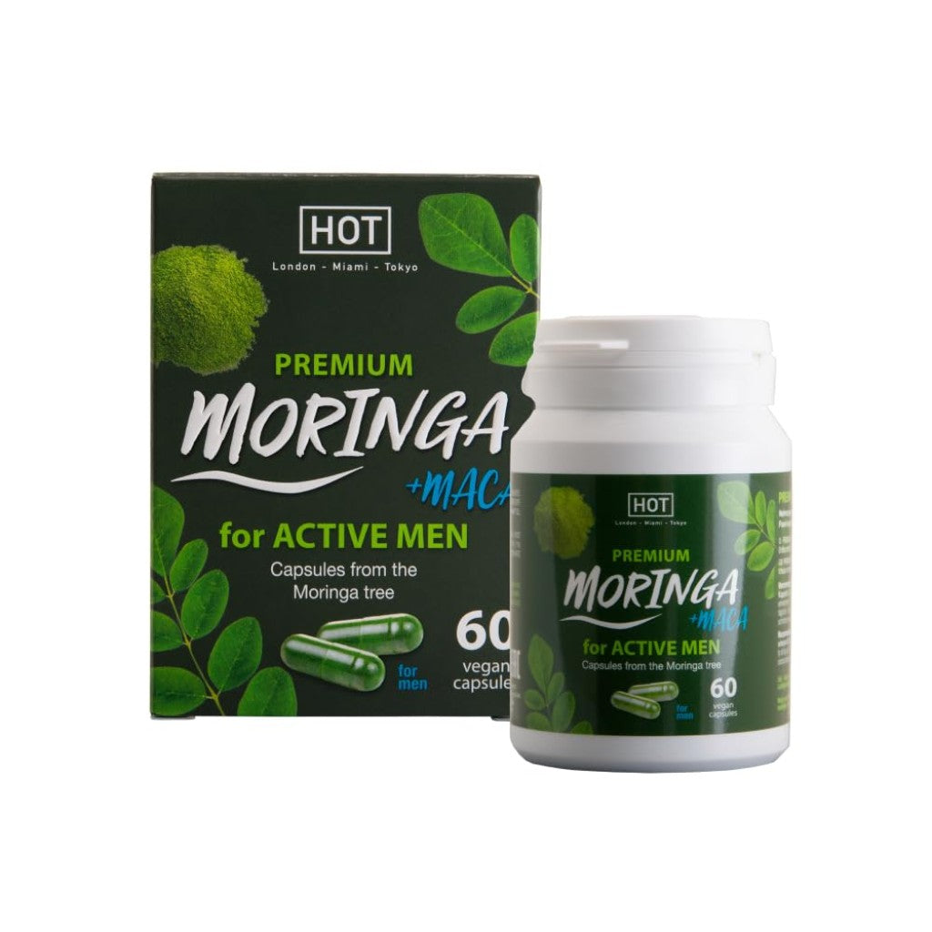 Afrodiziakální kapsle - Hot Moringa Man Power