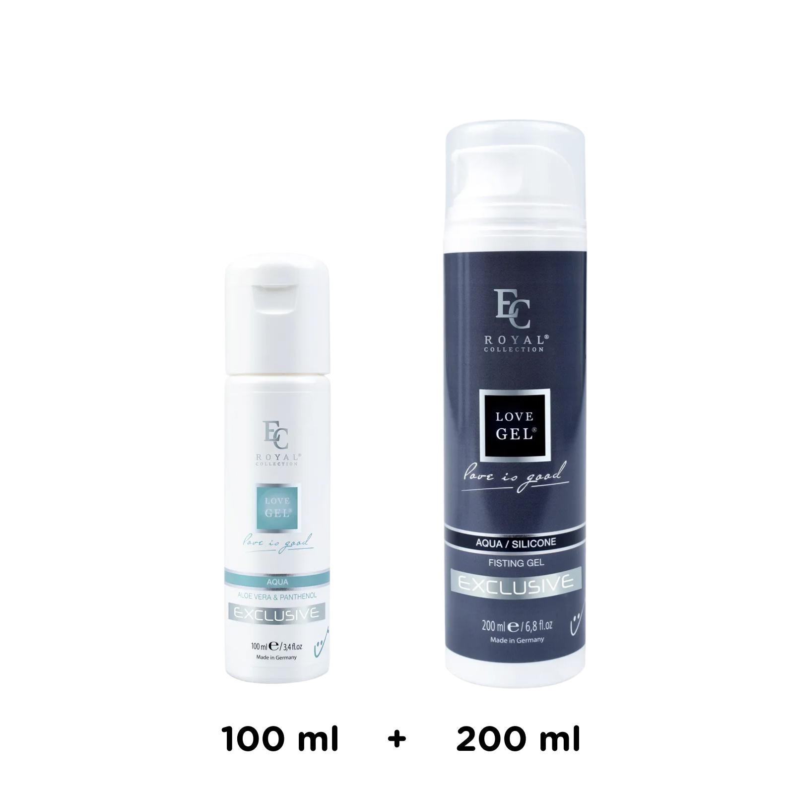 Sada Lubrikanty Aloe Vera & Panthenol + Fisting Gel 200ml 100 ml