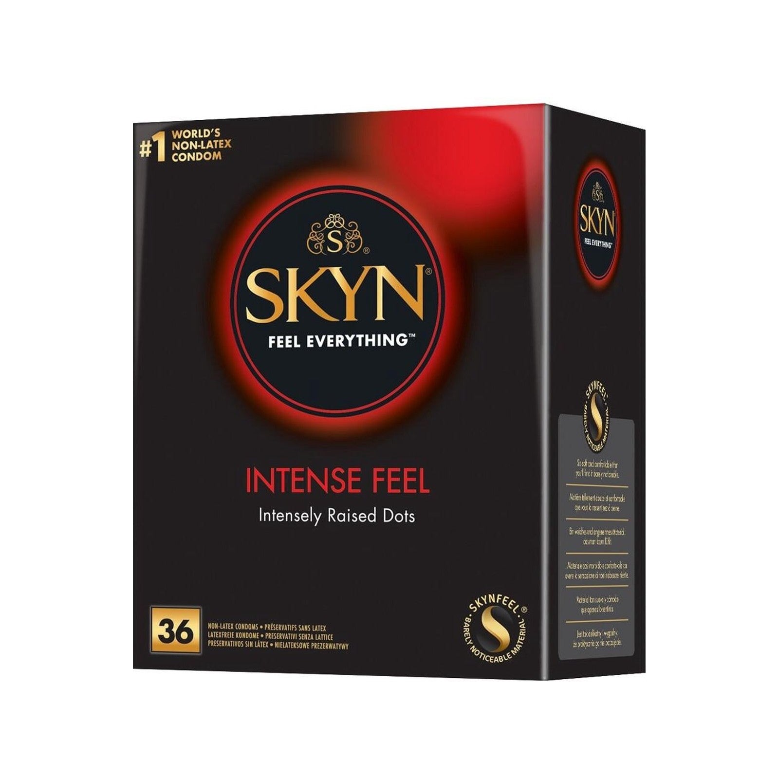 Bezlatexové Kondomy - Manix Skyn Intense 36 ks