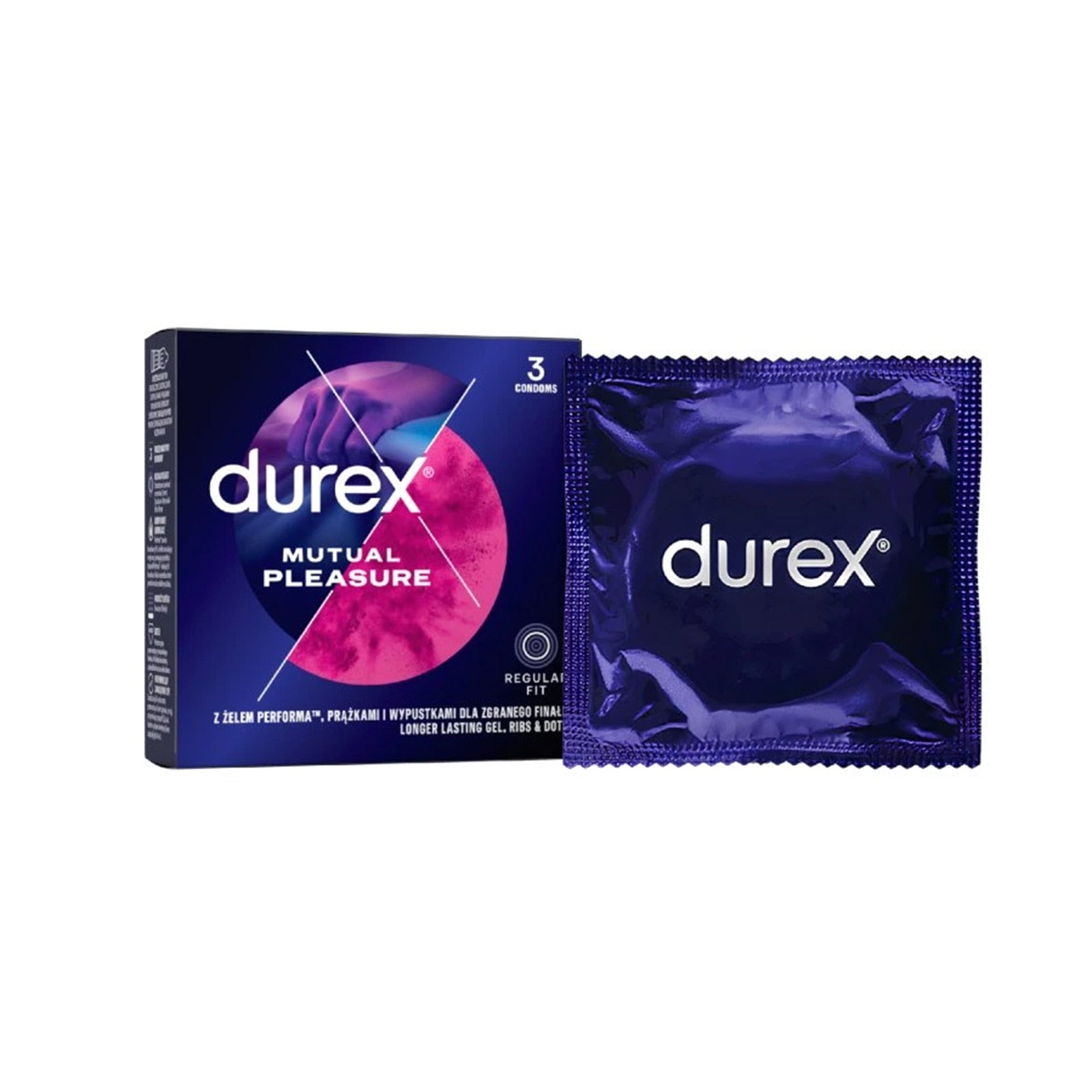 Kondomy - Durex Mutual Pleasure 10 ks