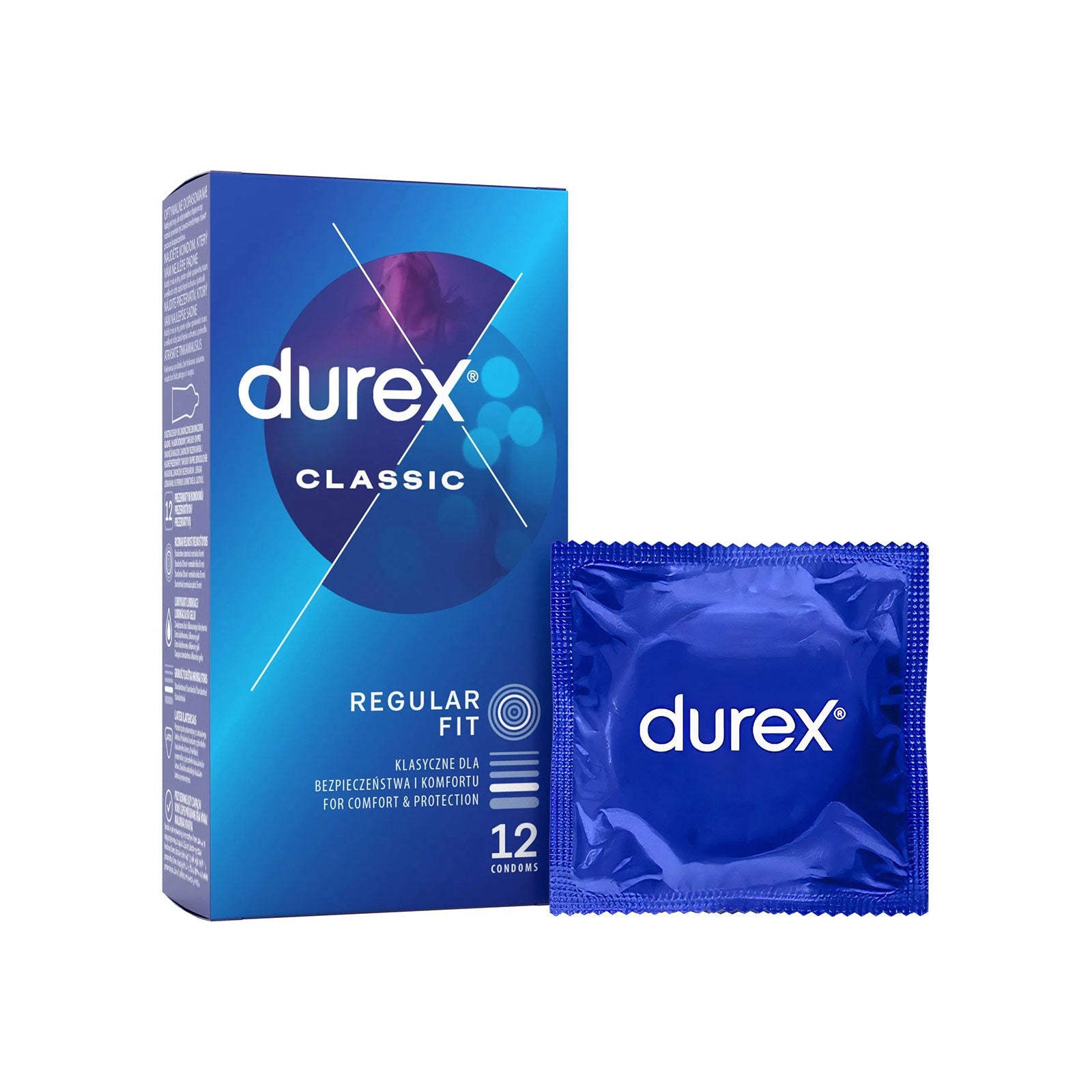 Kondomy - Durex Classic 12 ks