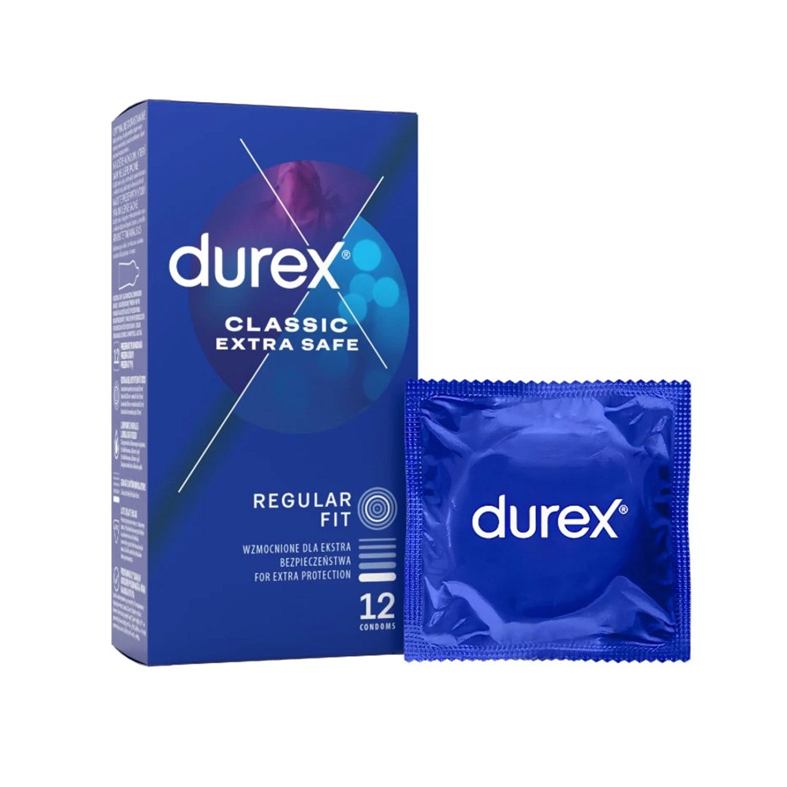 Kondomy - Durex Extra Safe 12 ks