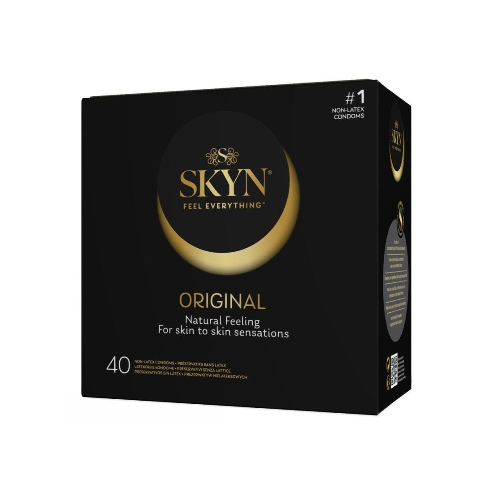 Bezlatexové kondomy - Manix Skyn Original 40 ks