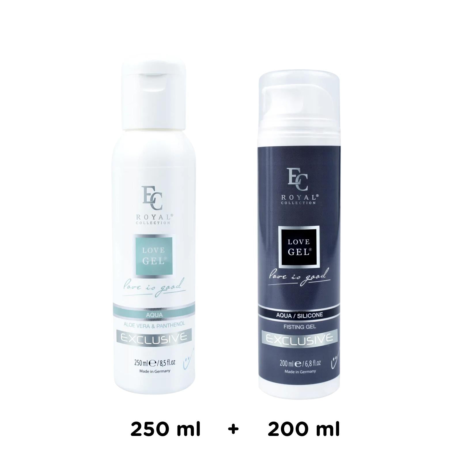 Sada Lubrikanty Aloe Vera & Panthenol + Fisting Gel 200ml 250 ml
