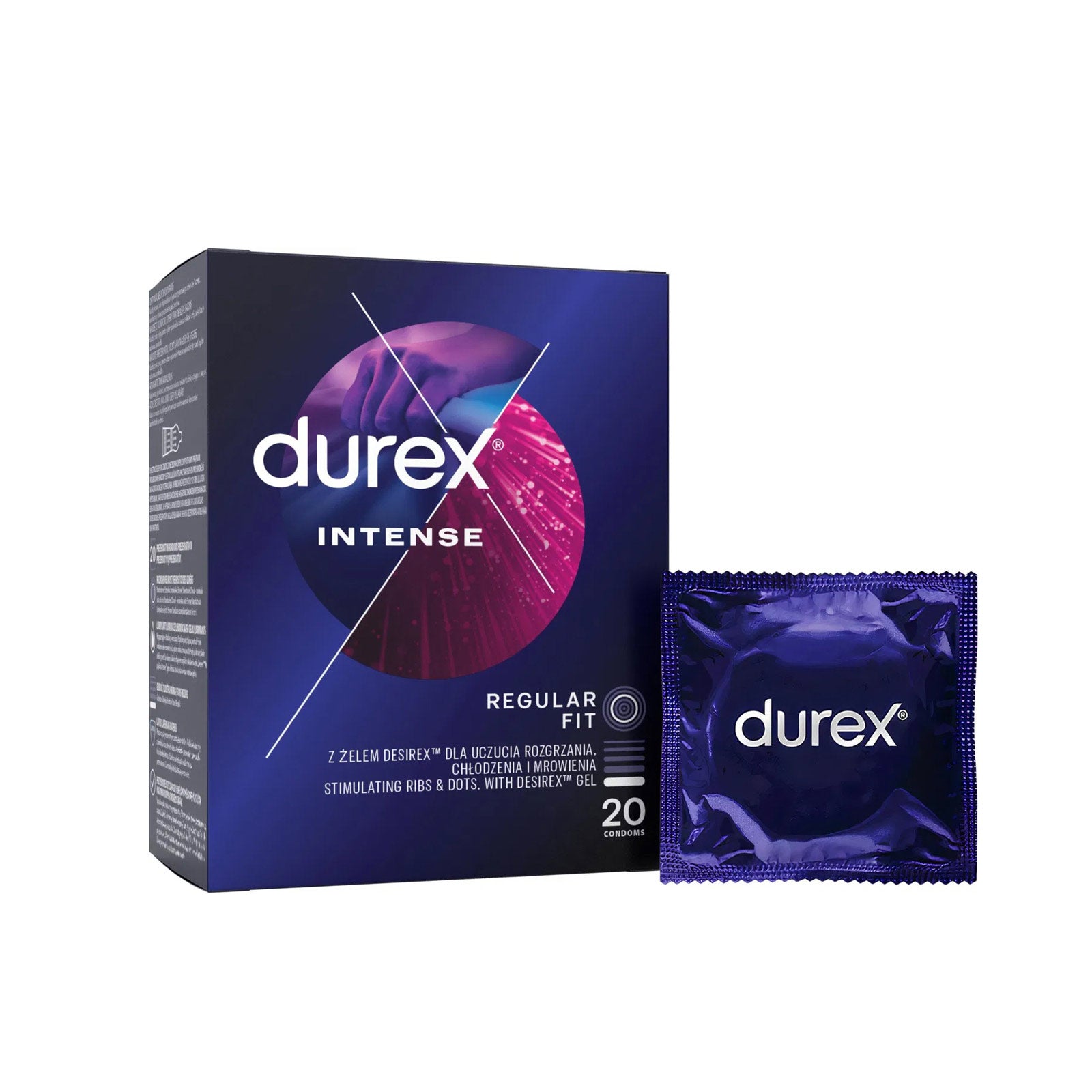 Kondomy - Durex Intense 20 ks