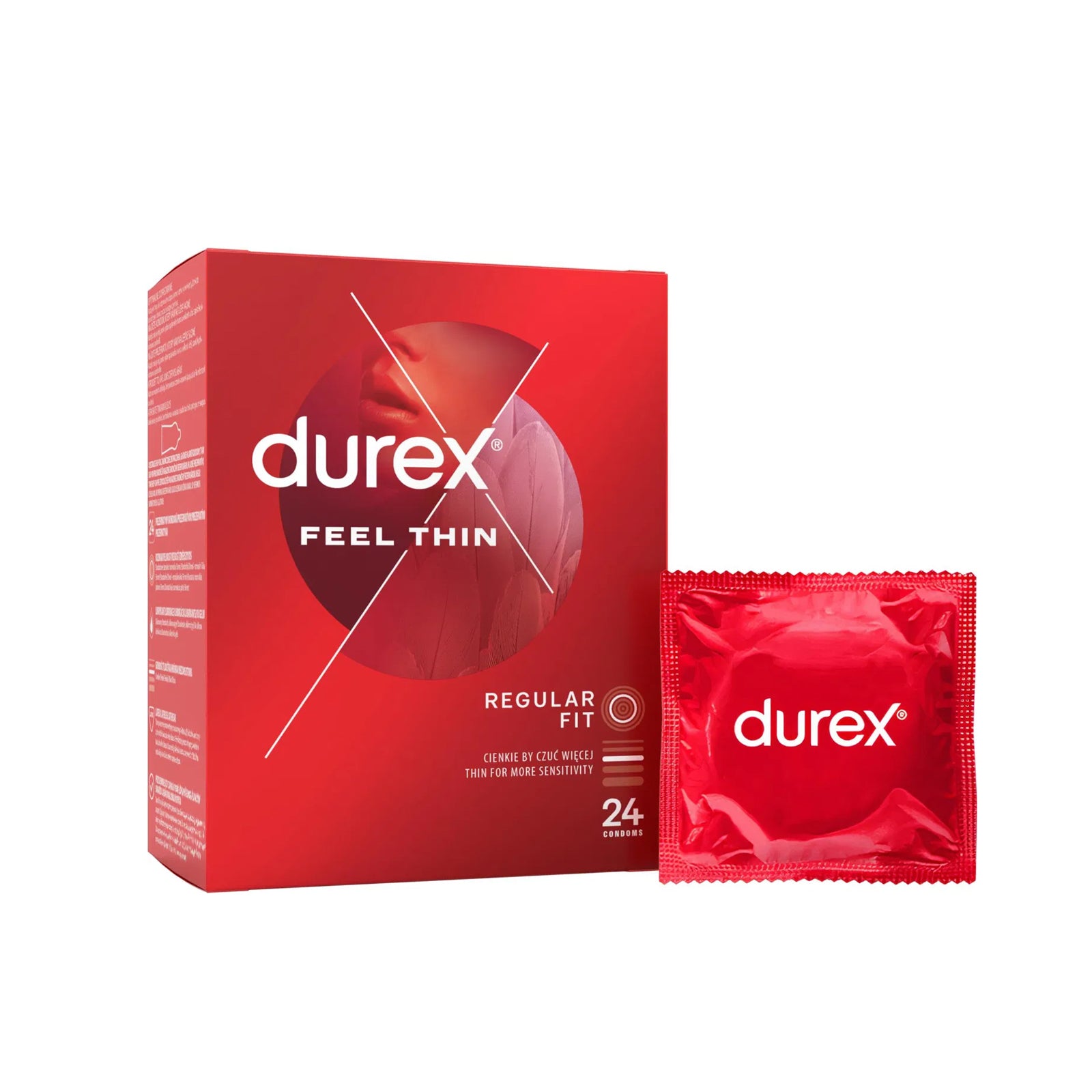 Kondomy - Durex Feel Thin 24 ks