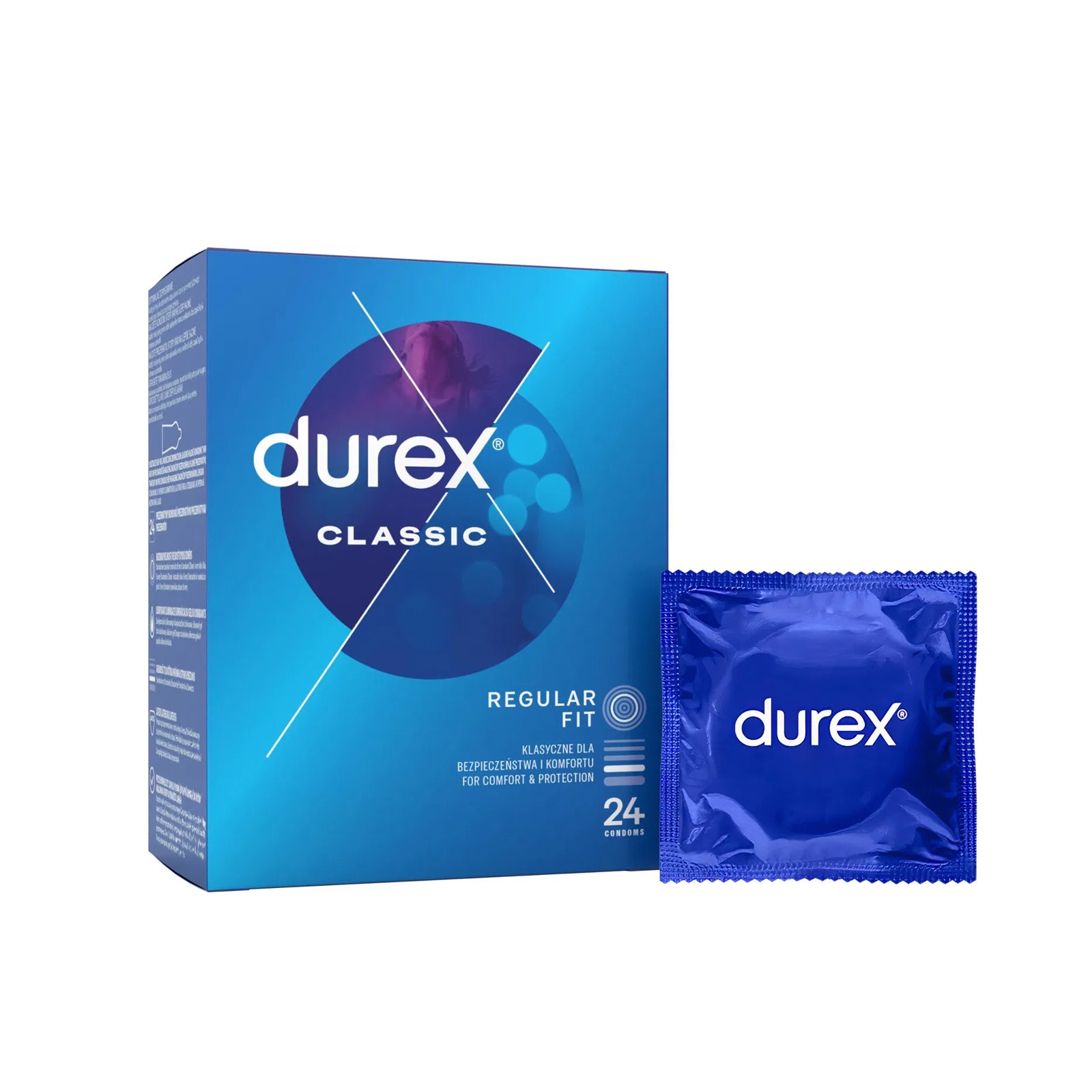 Kondomy - Durex Classic 24 ks
