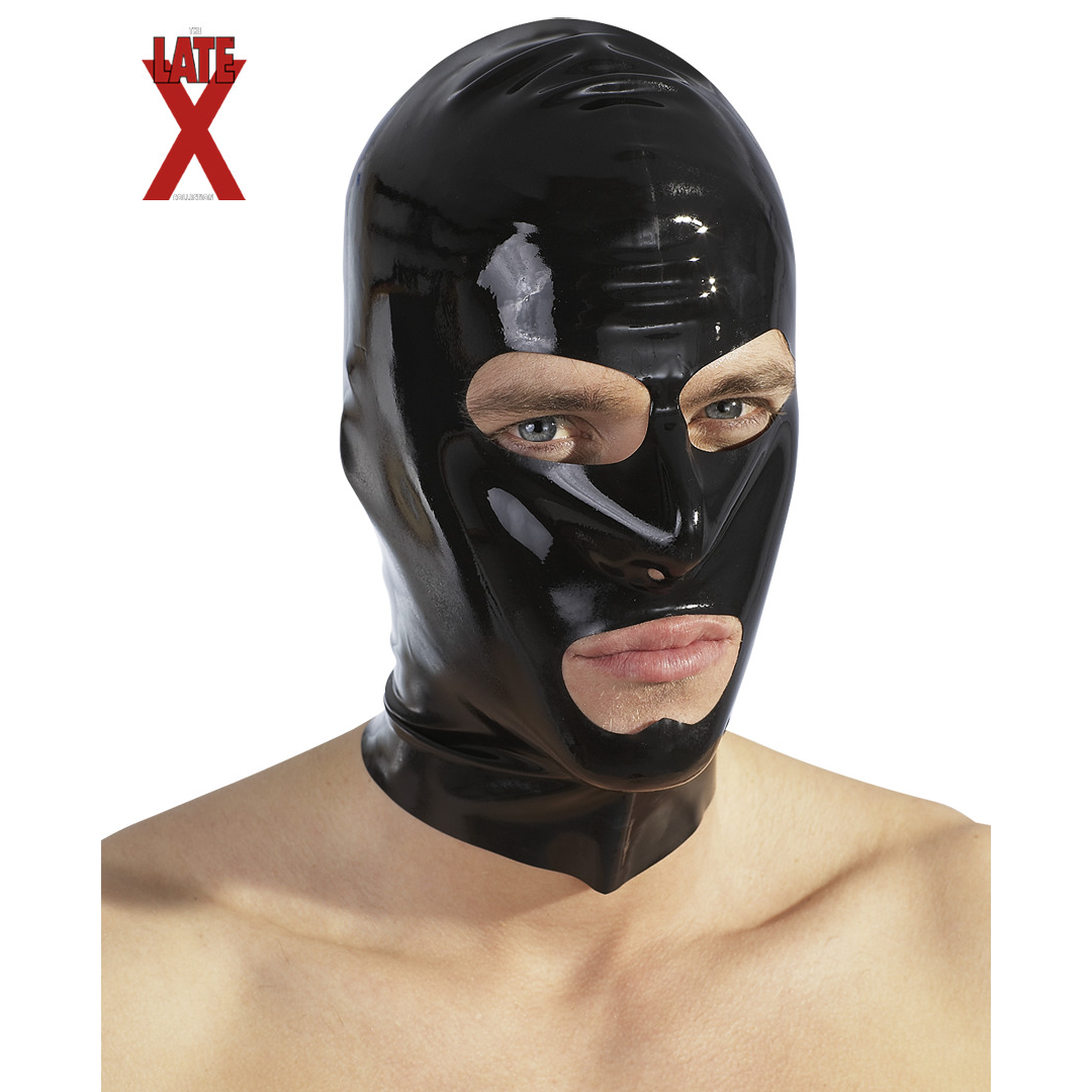 LateX latexová maska černá
