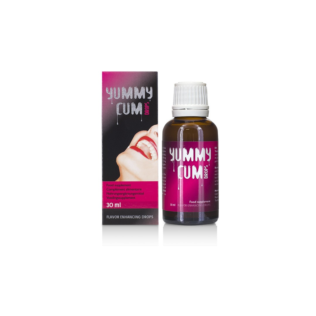 Kapky Yummy Cum pro muže 30ml