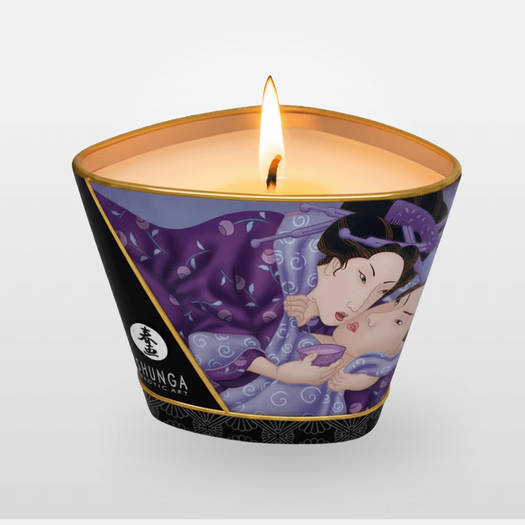 Shunga Masážní svíčka Exotické ovoce | 170 ml