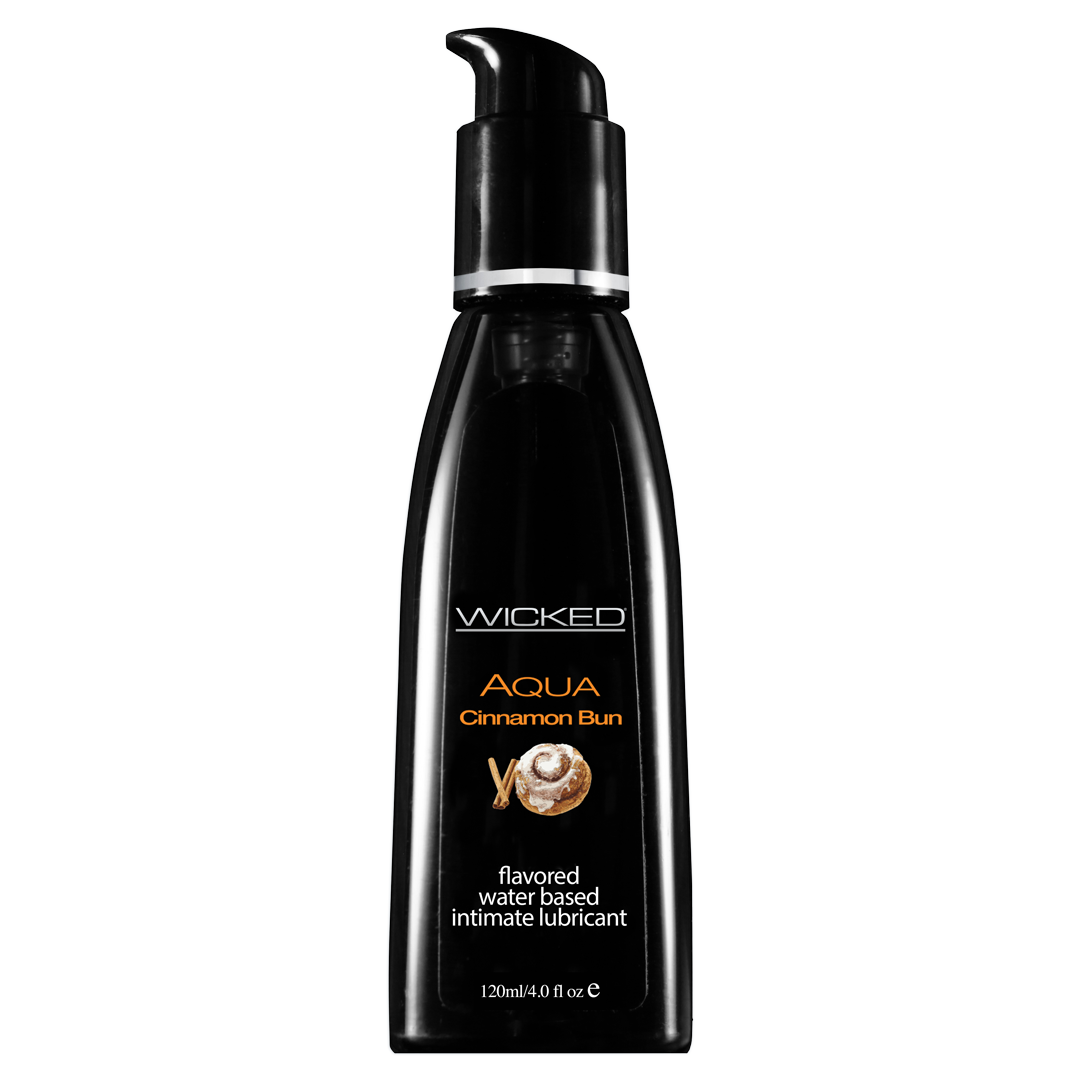 Wicked Aqua Cinnamon jedlý lubrikační gel skořice 120ml