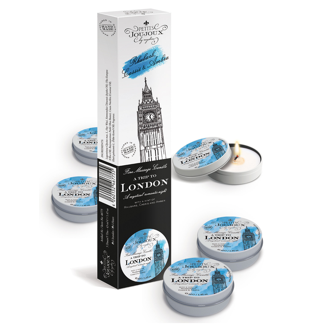 Petits Joujoux Massage Candle London 33g