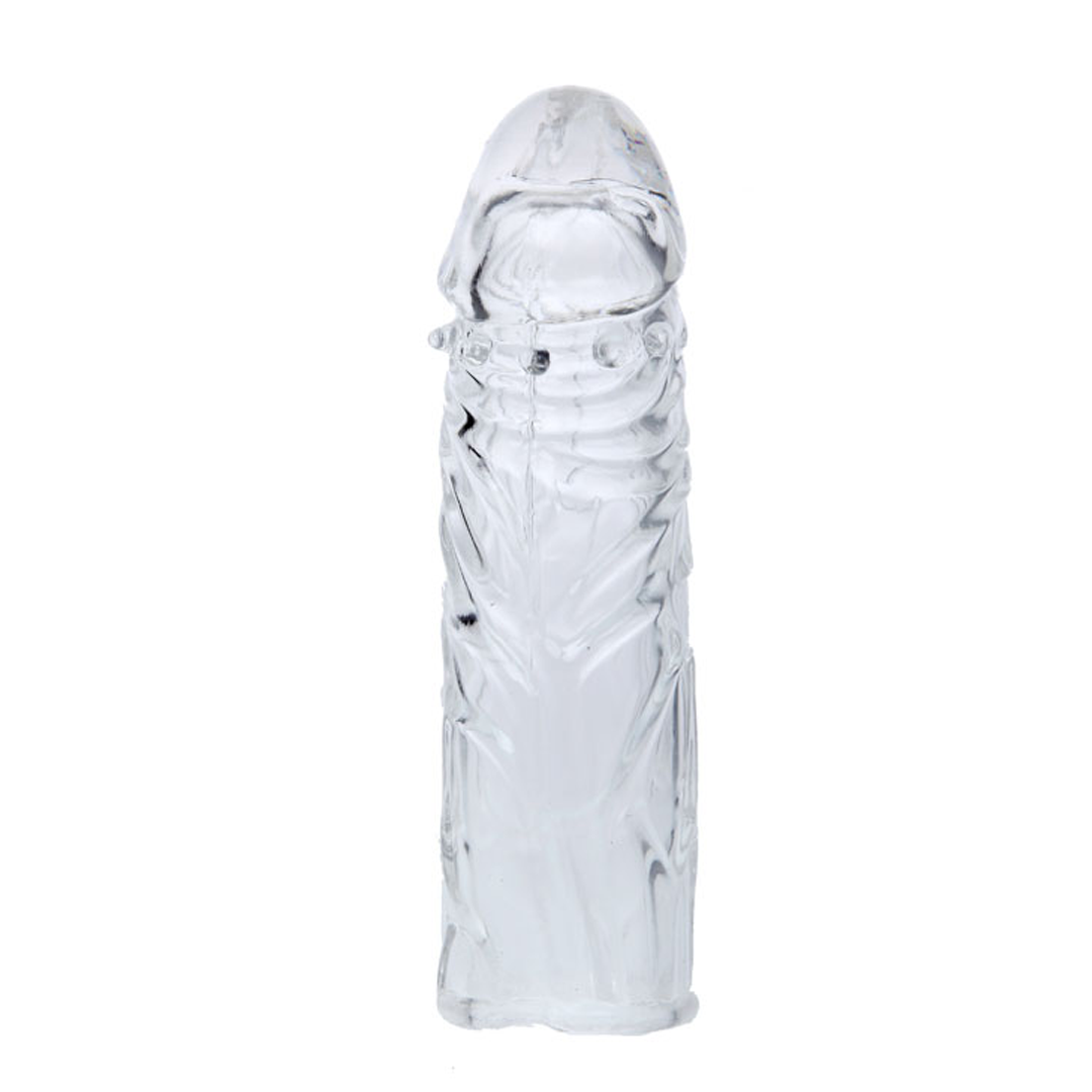 Lybaile penis Sleeve návlek transparentní