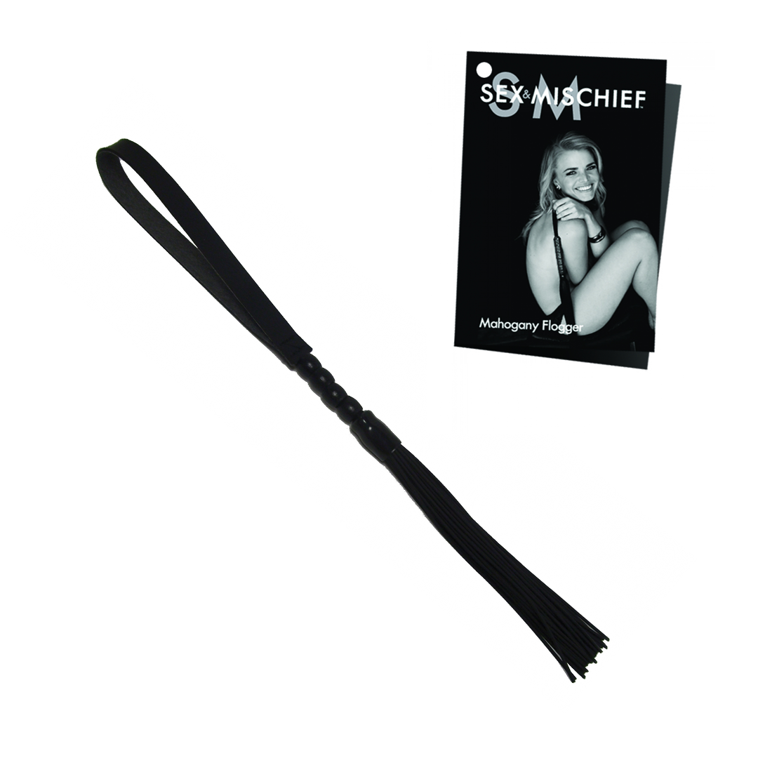 S&M Noir Whip 41cm