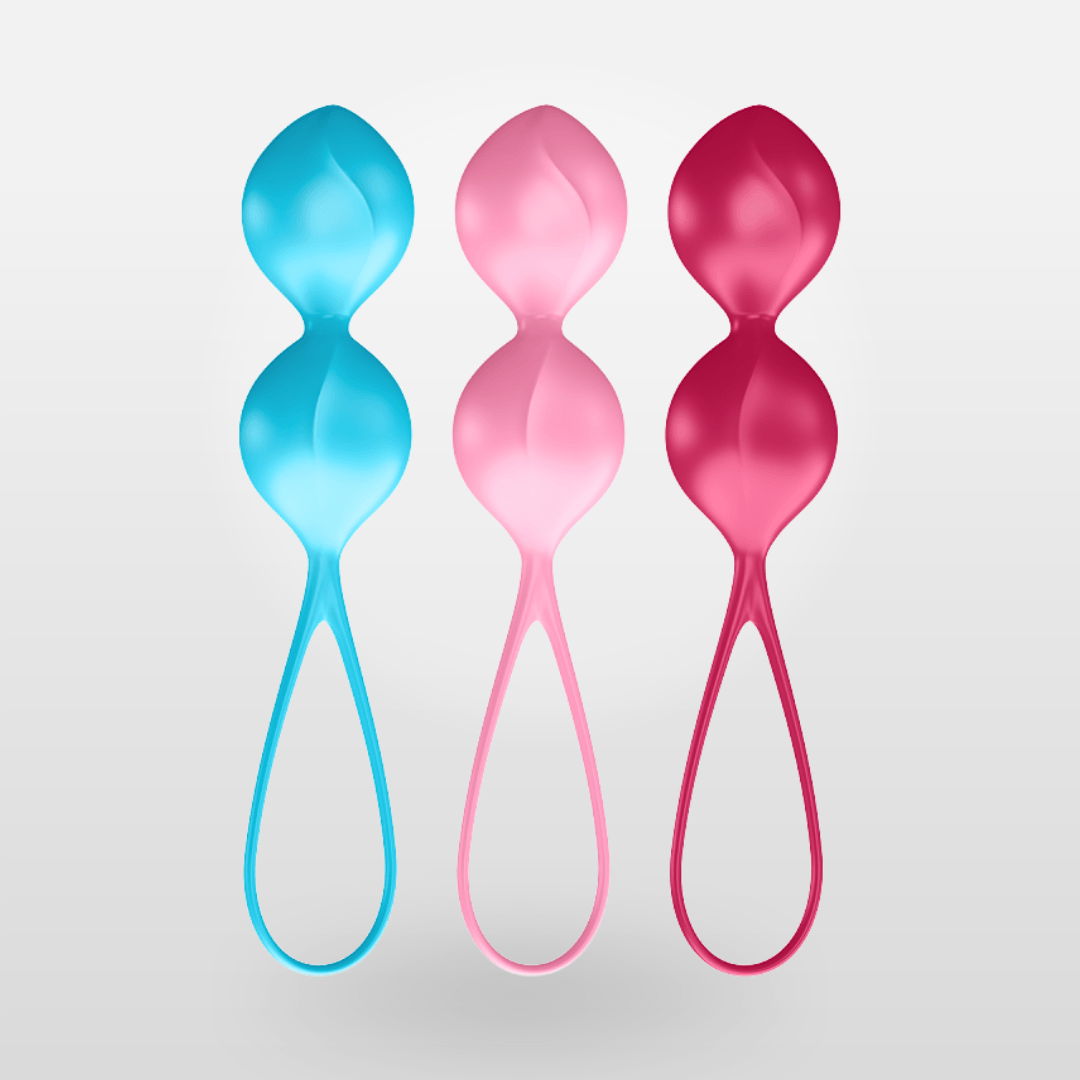 Satisfyer Balls C03 Double ( sada třech venušiných kuliček )