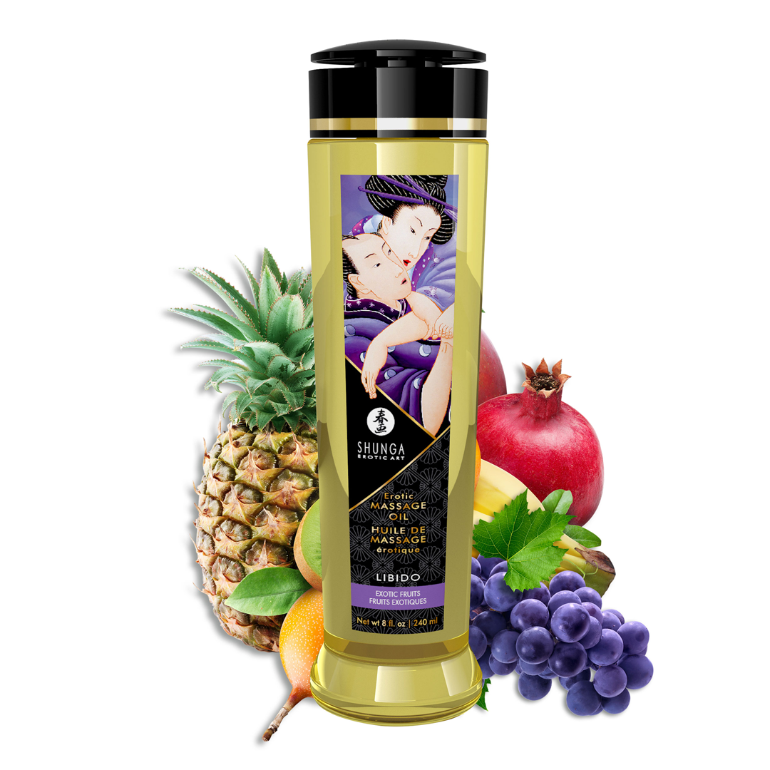 Shunga Erotic Massage Oil Libido Exotic Fruits 240ml