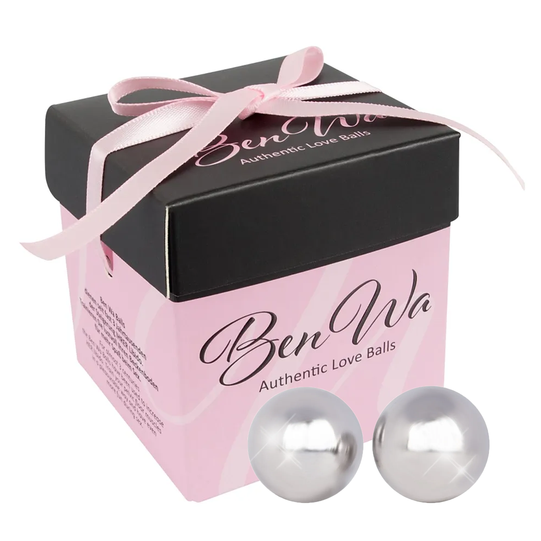 You2Toys Ben Wa Love Balls Ocelové venušiny kuličky