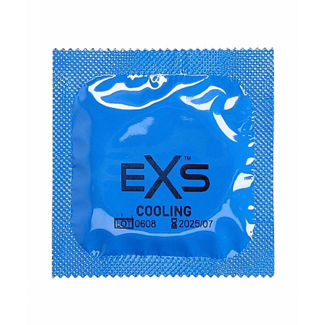 EXS Cooling lubrikovaný kondom s chladivým účinkem 1 ks
