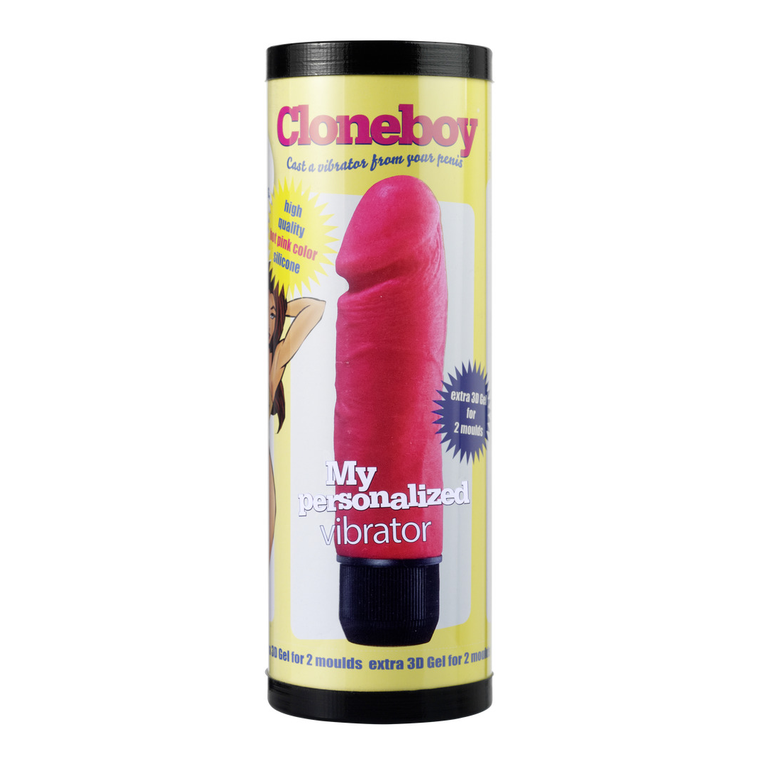 Cloneboy Sada pro kopii penisu s vibrační jednotkou | Růžová