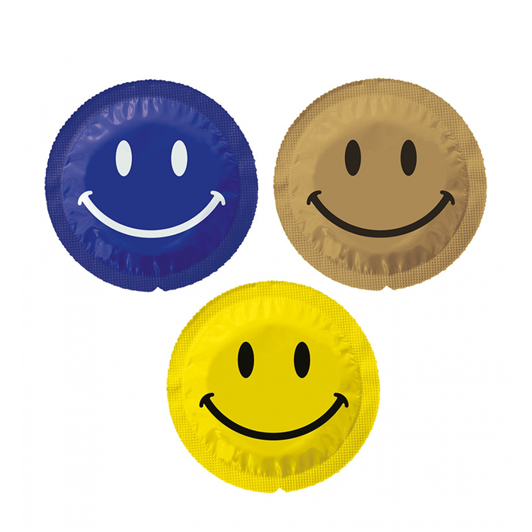 EXS Smiley Face latexové kondomy 56mm | 1 ks