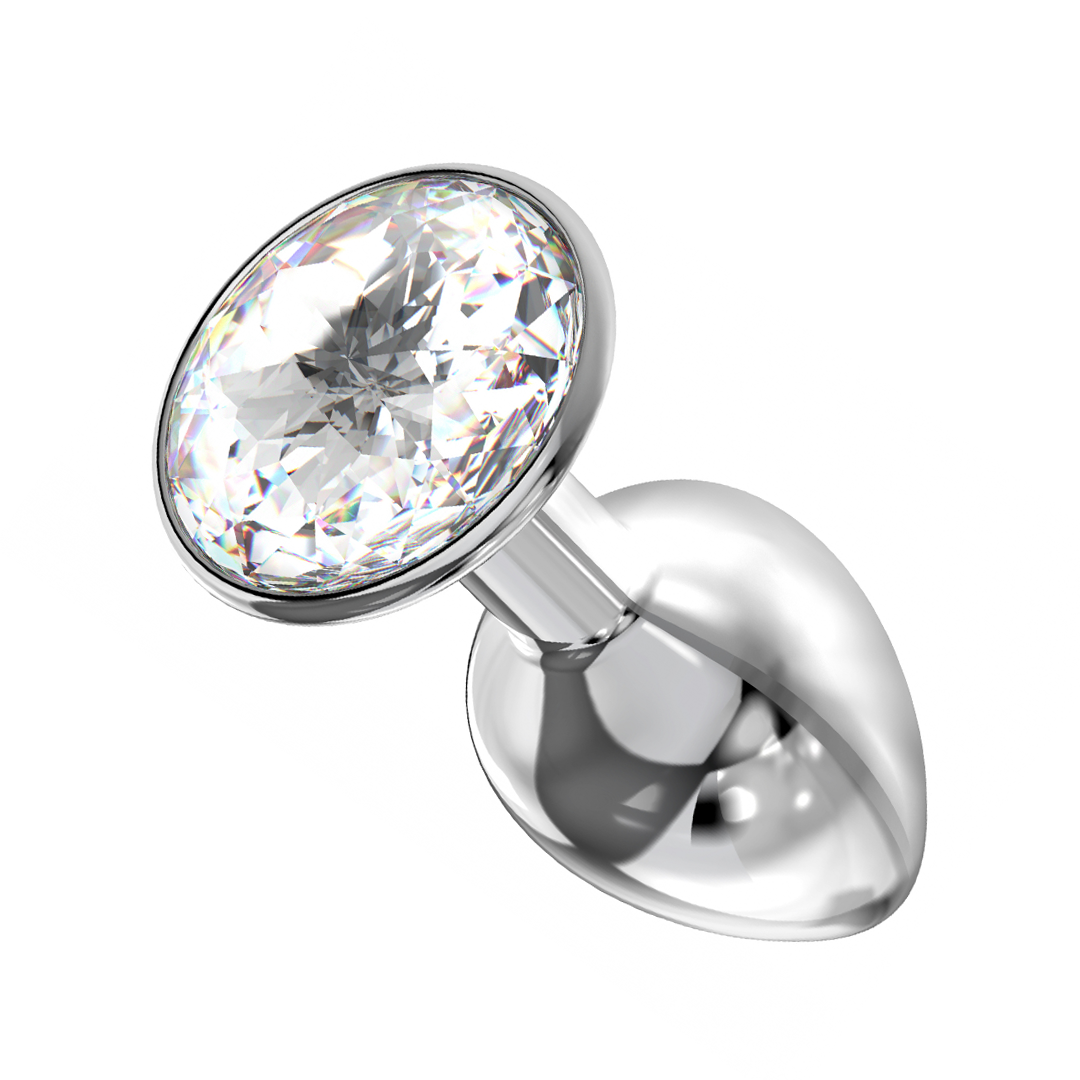 Lola Games Anální kolík Diamond Sparkle small | Čirá