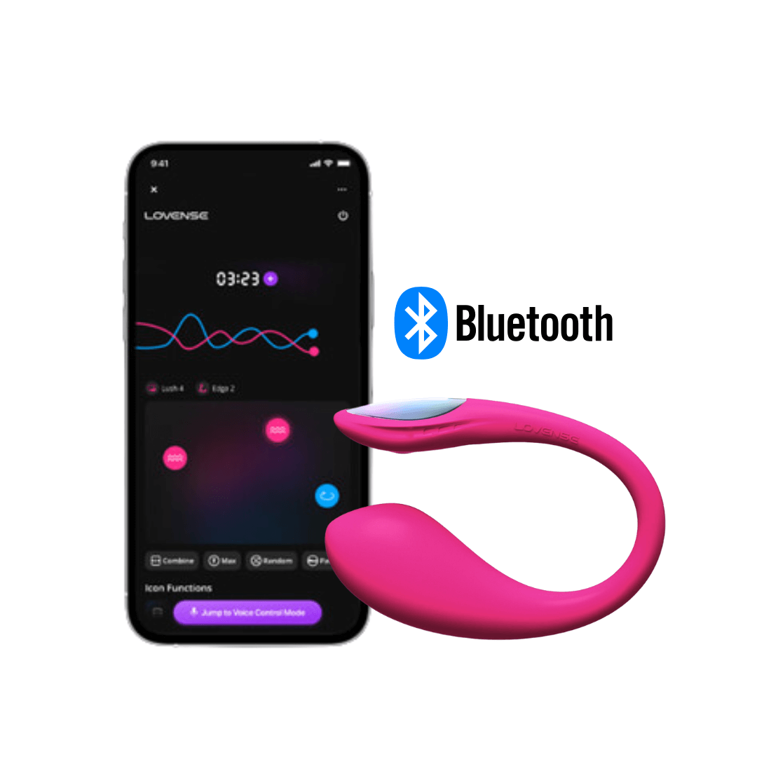 Lovense Lush Mini vibrační vajíčko ovládané mobilem | Svítivá růžová