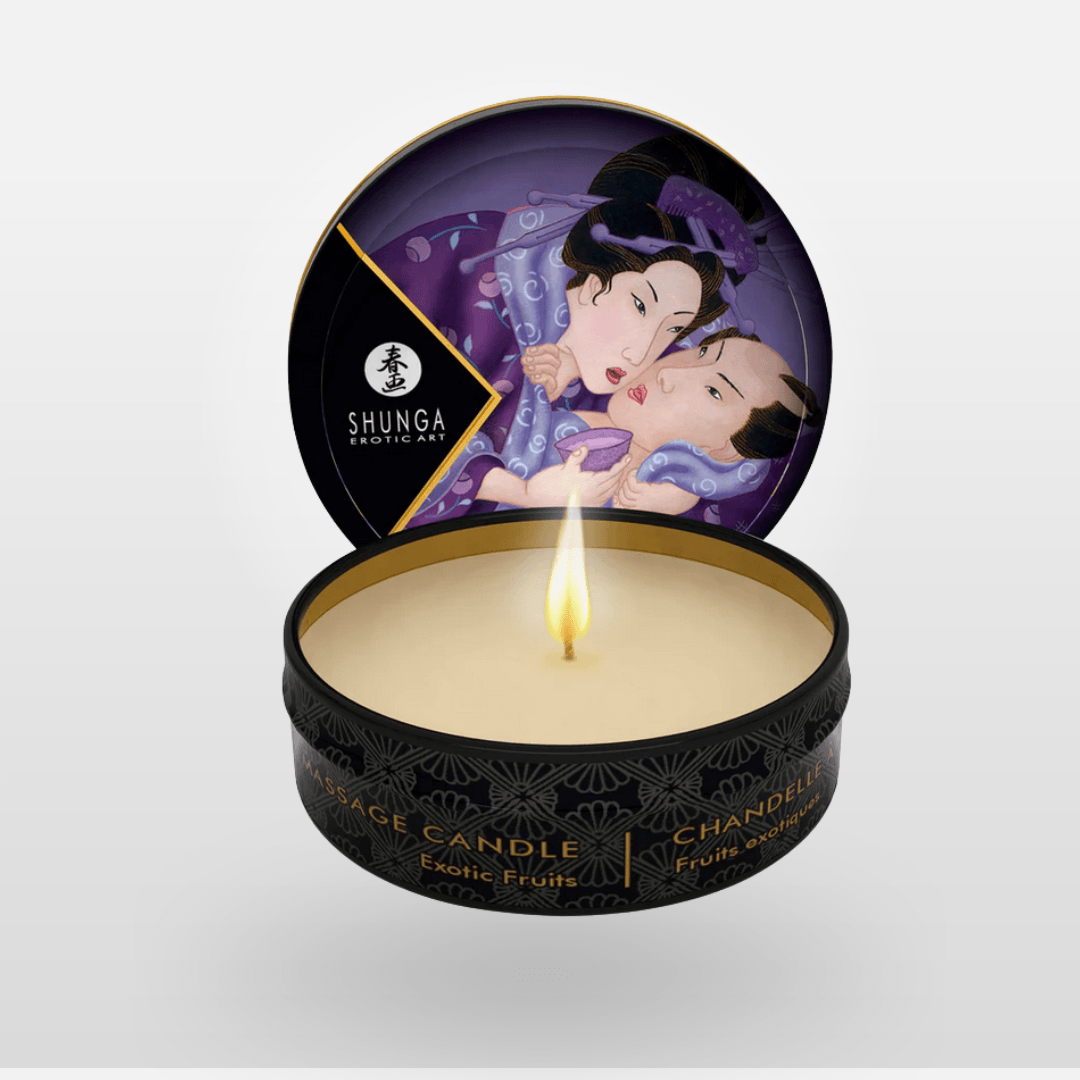 Shunga Masážní svíčka exotické ovoce | 30 ml