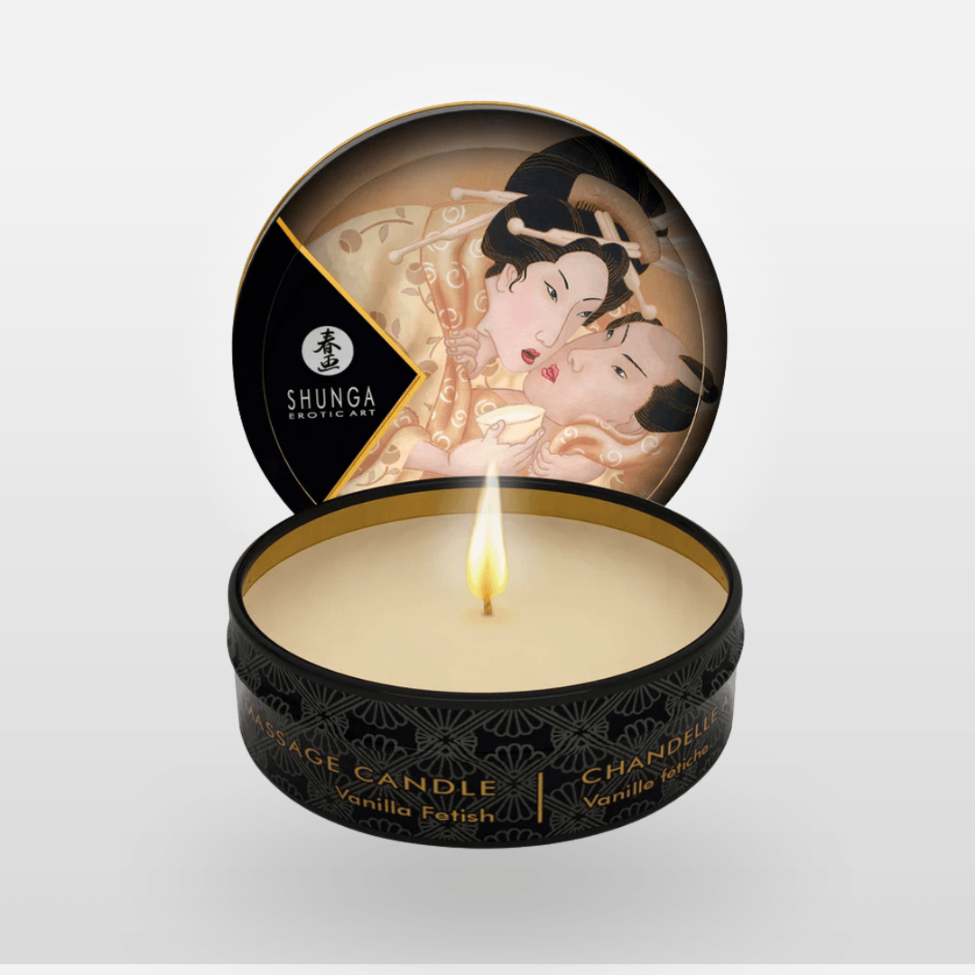 Shunga Masážní svíčka vanilka | 30 ml