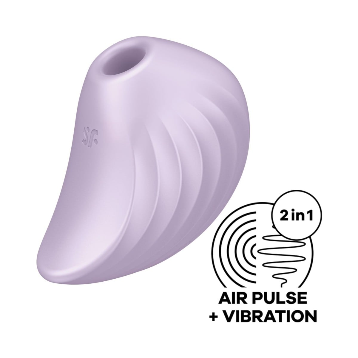 Stimulátor klitorisu Satisfyer Pearl Diver Violet, bezdotykový stimulátor klitorisu s vibracemi