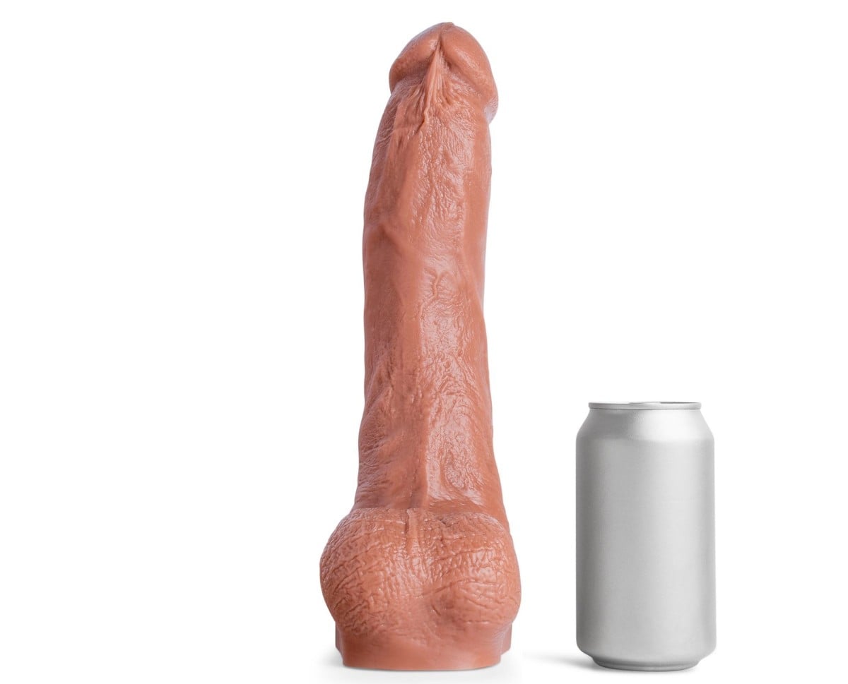 Mr. Hankey’s Toys Jack Hunter Medium, prémiové silikonové dildo s Vac-U-Lock 30 x 4,8–6,2 cm