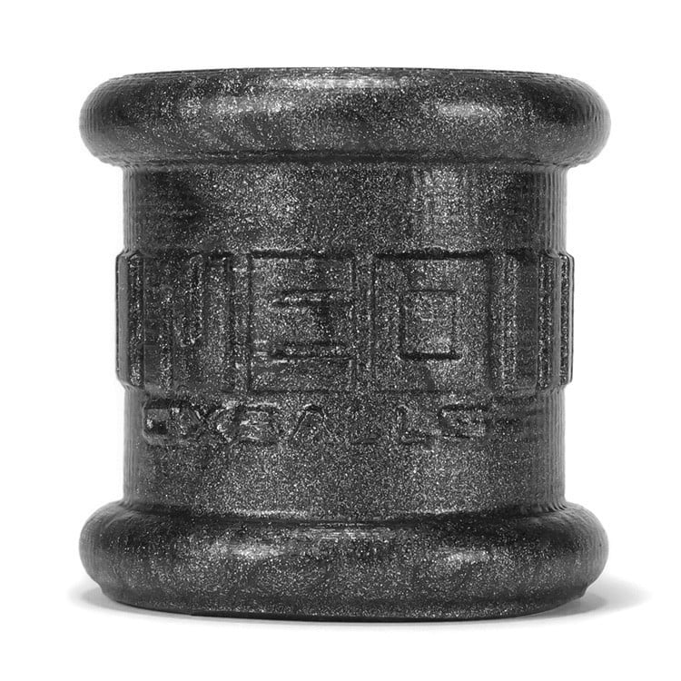 Natahovač varlat Oxballs Neo dlouhý šedý, silikonový natahovač varlat 5,5 cm
