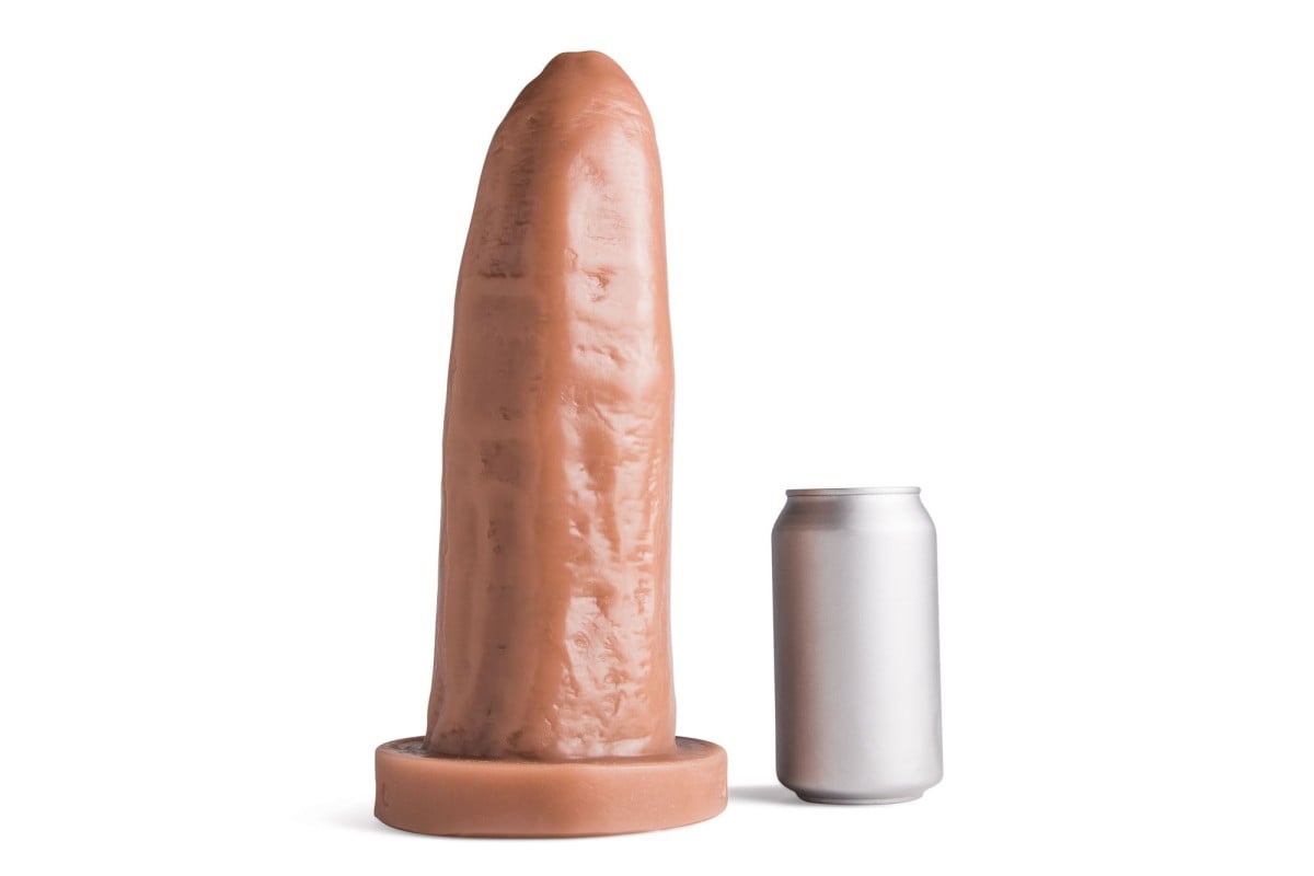 Mr. Hankey’s Toys Can Opener, prémiové silikonové dildo s Vac-U-Lock 31 x 6,4–8,8 cm