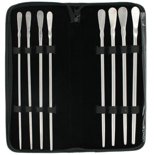 Slave4master Dittle Sounds Kit, set ocelových dilatátorů různých průměrů