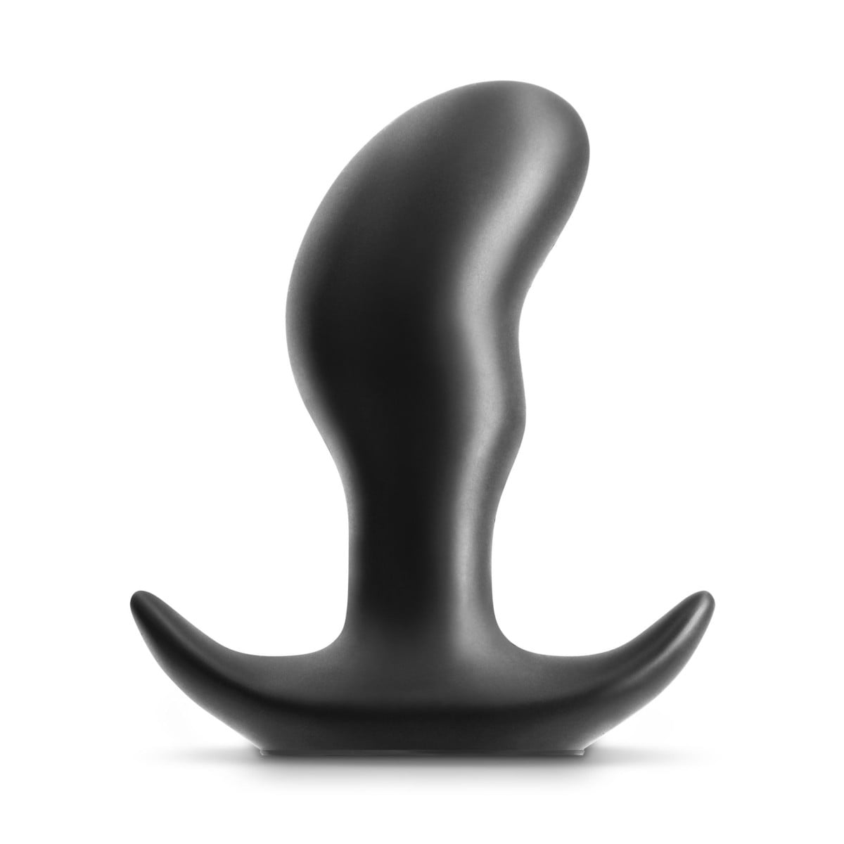 NS Novelties Renegade Bull Small Black, černý silikonový anální kolík 9,8 x 2–3,4 cm