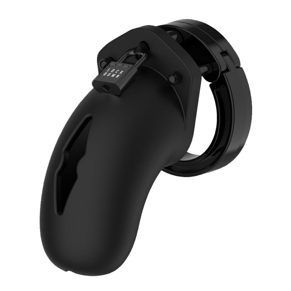 Lockdown Chastity Cage Medium, pás cudnosti pro muže
