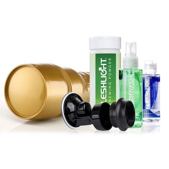 Fleshlight Stamina Training Unit Lady Value Pack, výhodné balení masturbátoru s příslušenstvím