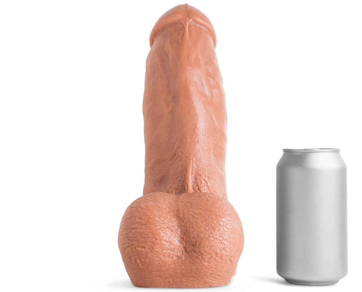 Mr. Hankey’s Toys Aaron Klein LG/XL, prémiové silikonové dildo s Vac-U-Lock 26,5 x 5,8–8 cm