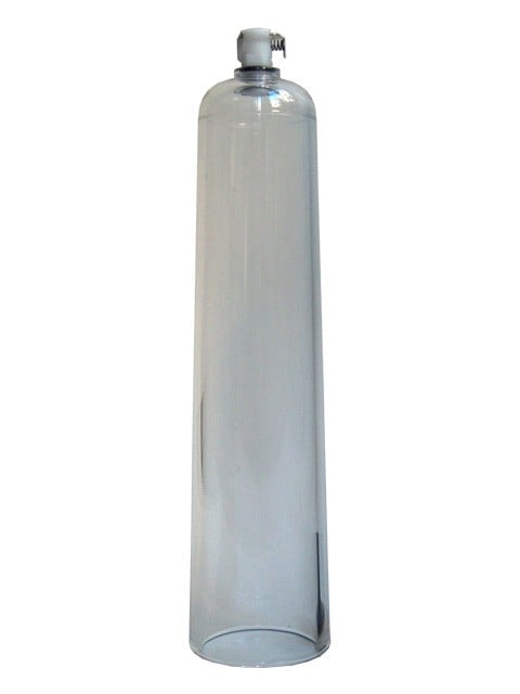 Válec k vakuové pumpě Mister B Cock Cylinder 23 x 5 cm, průhledný válec na penis pro vakuové pumpy