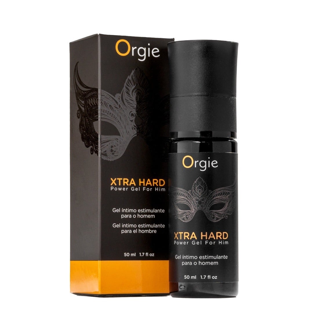 Orgie Xtra Hard 50 ml, gel pro zlepšení erekce a sexuálního výkonu
