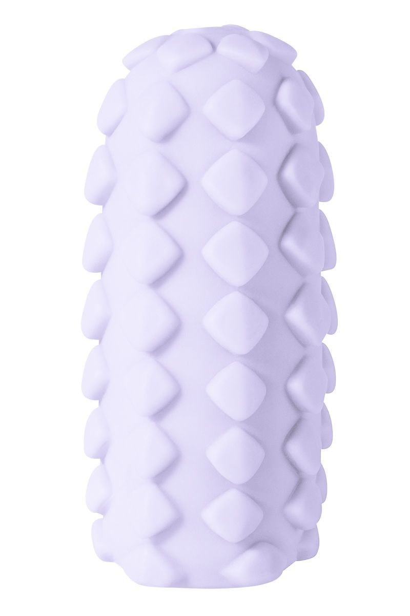 Lola Games Marshmallow Maxi Fruity Purple, oboustranný realistický masturbátor