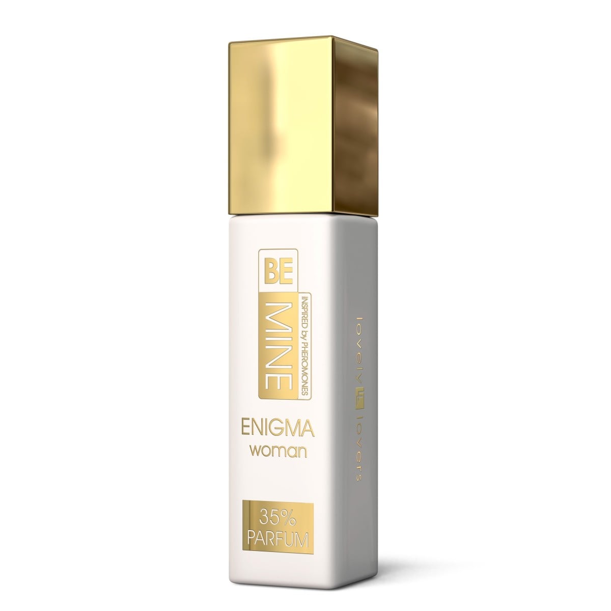 Valavani Lovely Lovers BeMINE Enigma Woman 15 ml, květinovo-ovocno-dřevitý dámský parfém pro zvýšení sexuální přitažlivosti