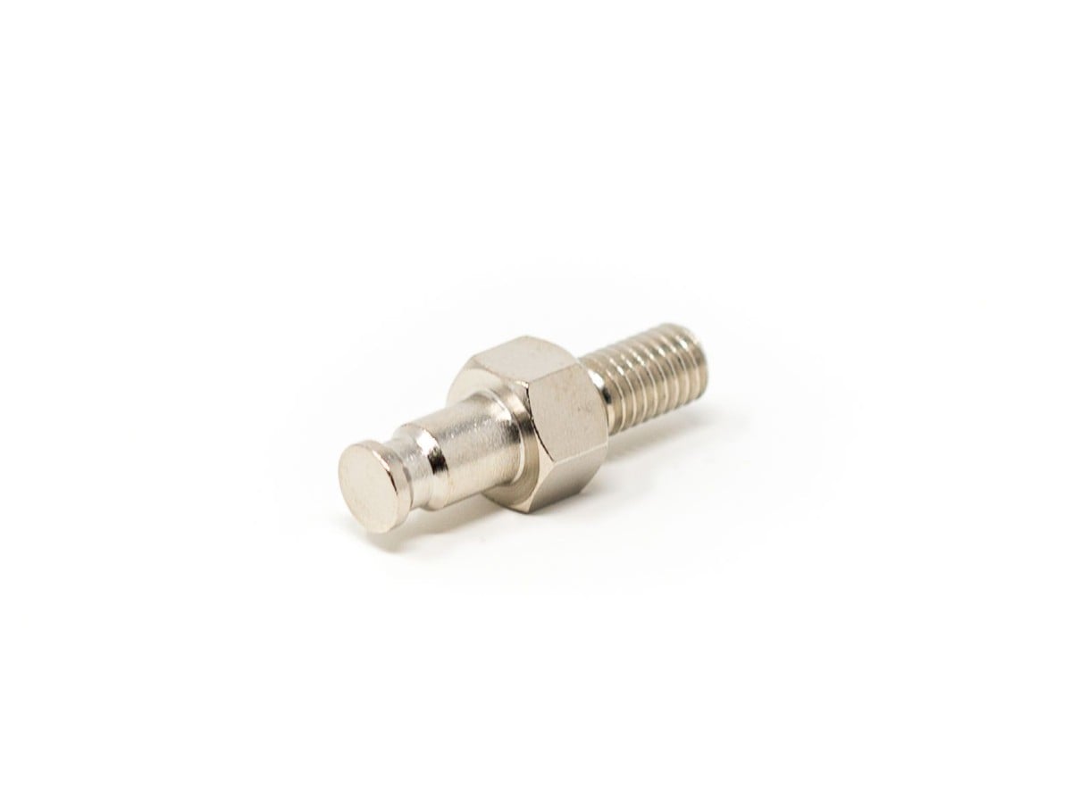 F-Machine Male Quick Connect Spigot, kovový nástavec pro šukací stroj