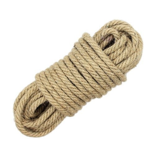 Slave4master Hemp Bondage Rope 10 m, bondage provaz z přírodního konopí
