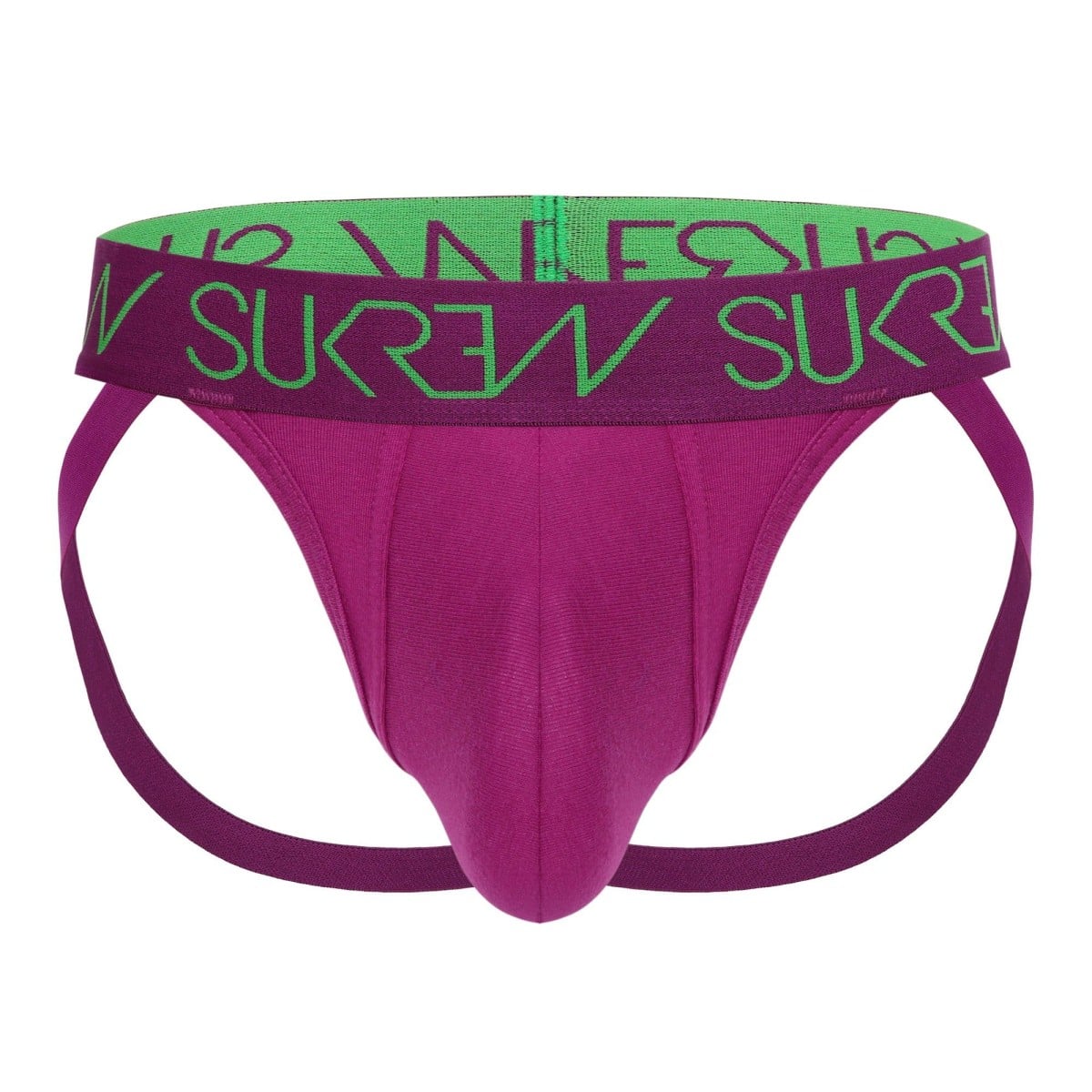 Jocksy Sukrew Deep Purple Jockstrap L, pánské fialové jocksy