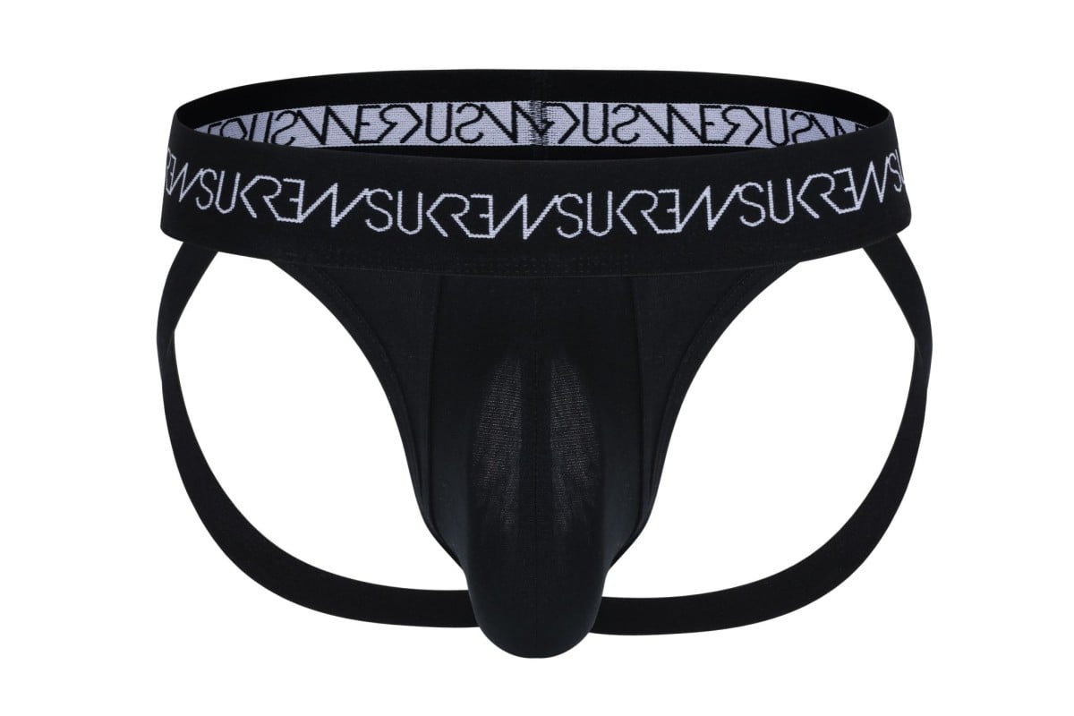 Jocksy Sukrew Twilight Black Jockstrap S, pánské černé jocksy