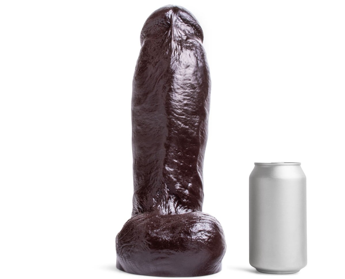 Mr. Hankey’s Toys BBC Dildo XXL, prémiové silikonové dildo s Vac-U-Lock 31,4 x 7,1–9 cm