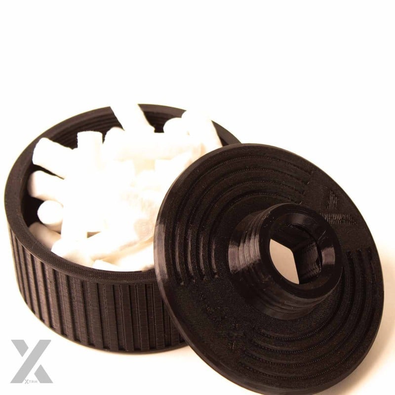 XTRM Maxxx Filter Black, prázdný filtr k plynové masce pro inhalaci aromat