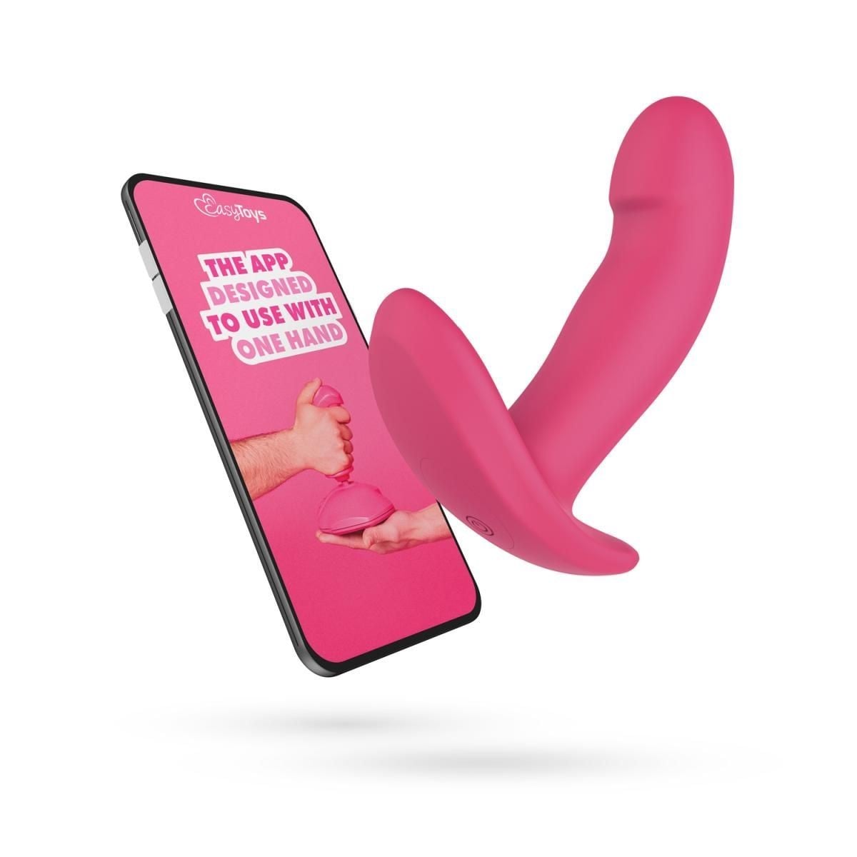 EasyToys EasyConnect Ivy Vibrating Wearable Vibe, silikonový vibrátor ovládaný mobilní aplikací
