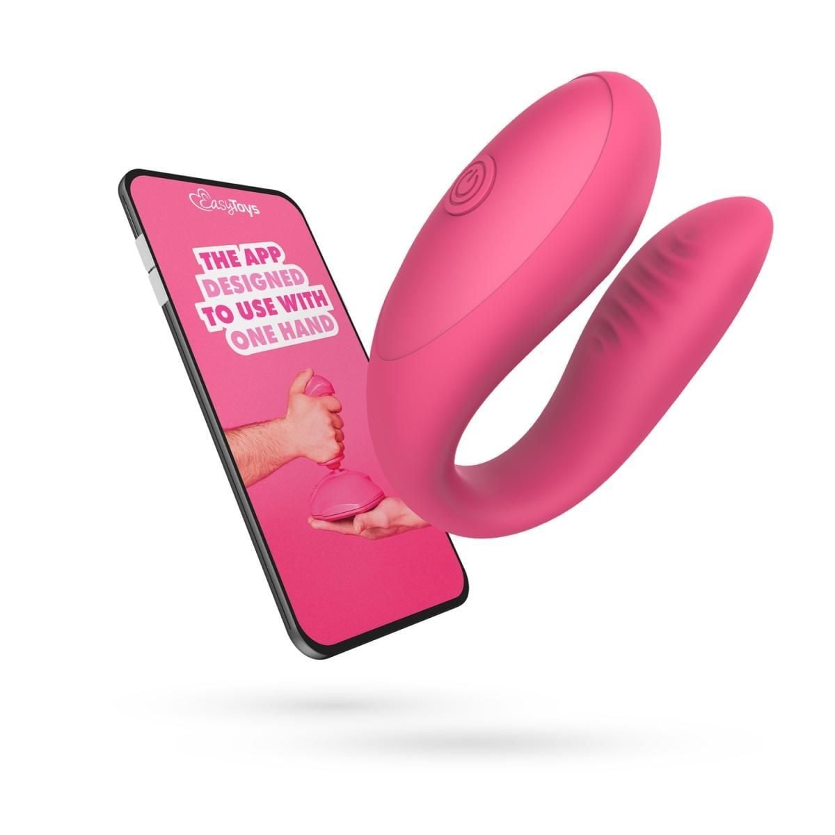 EasyToys EasyConnect Orion Vibrating Couple Toy, silikonový vibrátor ovládaný mobilní aplikací