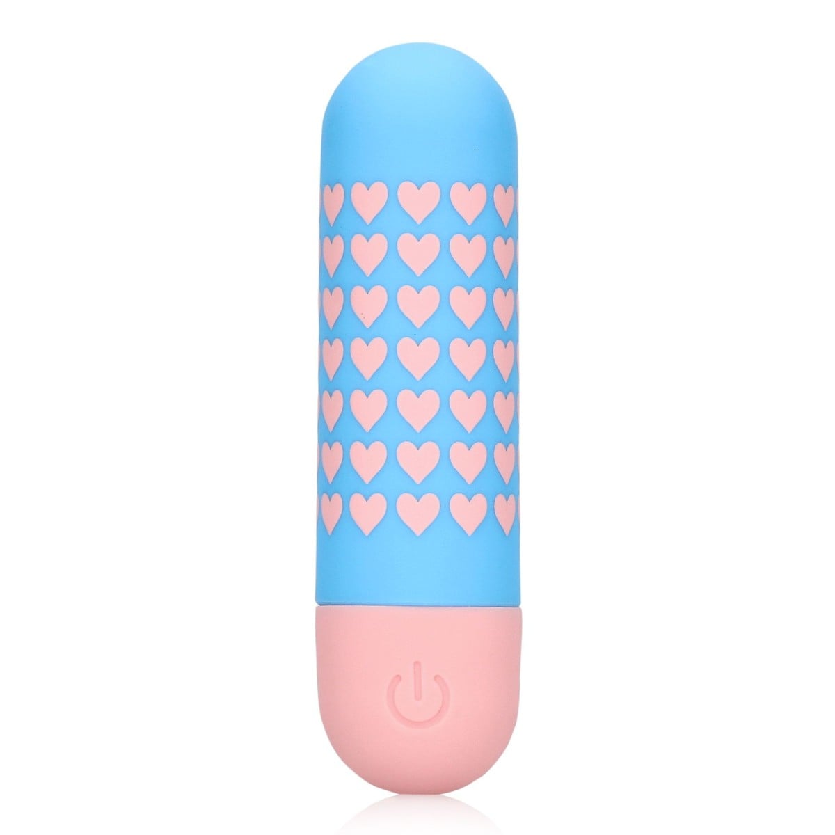 Shots Heart to Get Bullet Vibrator, 10rychlostní vibrační patrona 7,8 x 2,1 cm